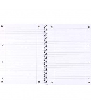 FLETORE A4 ME SPIRALE 80fl. / LEFT HANDER OPTIK PAPER LIGHT e kaltër OXFORD