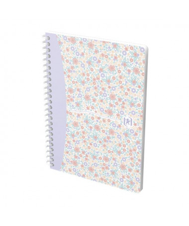 FLETORE A5 ME SPIRALE 60fl. / FLORAL OXFORD
