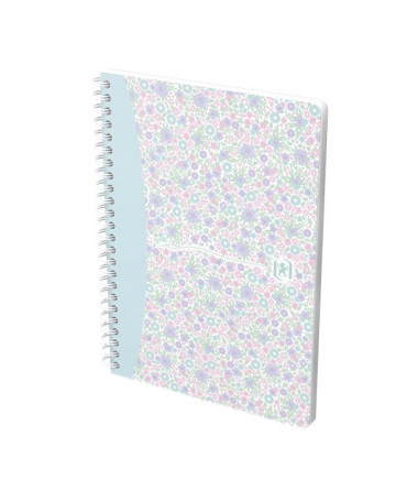 FLETORE A5 ME SPIRALE 60fl. / FLORAL OXFORD