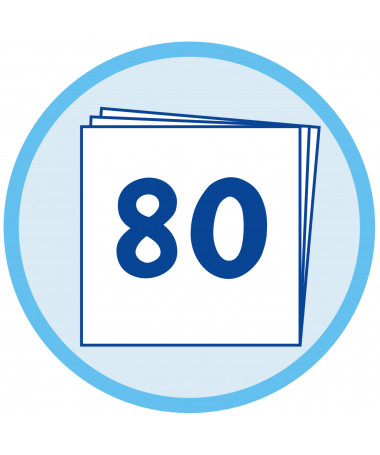 FLETORE A5 ME SPIRALE COLLEGEBLOCK, katror, 80fletë, 90gr - PELIKAN