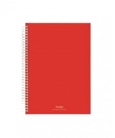 FLETORE ME SPIRALE A5, 72 fletë - NOTTE