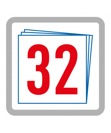 FLETORE A5, BUNNY, katror, 32fletë, 80gr - HERLITZ