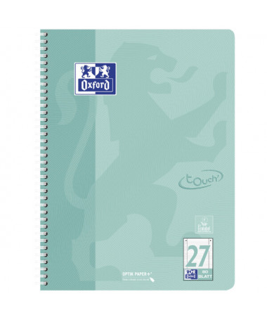 FLETORE A4 ME SPIRALE, TOUCH, me vija, 80fletë, 80gr - OXFORD