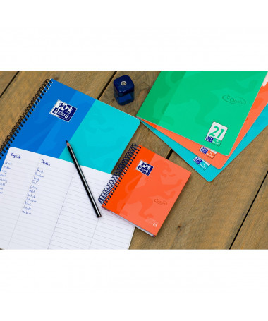 FLETORE A4 ME SPIRALE 80fl. / OPTIK PAPER MIX OXFORD