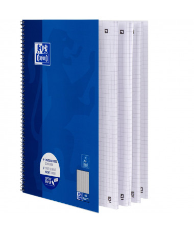 FLETORE A4 ME SPIRALE 80fl. / OPTIK PAPER KALTËR OXFORD