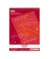 NOTEPAD A4 ME SPIRALE x.book, katrorë, 80fletë, 70gr - HERLITZ