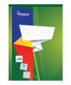 NOTEPAD A4 , katrorë, 70fletë, 60gr - FORPUS