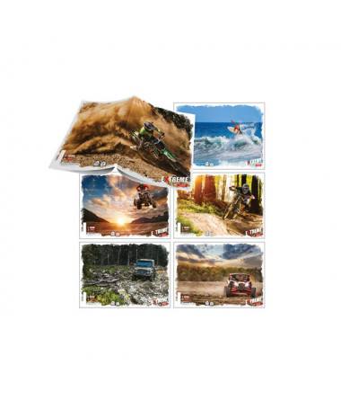 FLETORE A4 EXTREME, pa vija, 52fletë, 80gr - TARGET