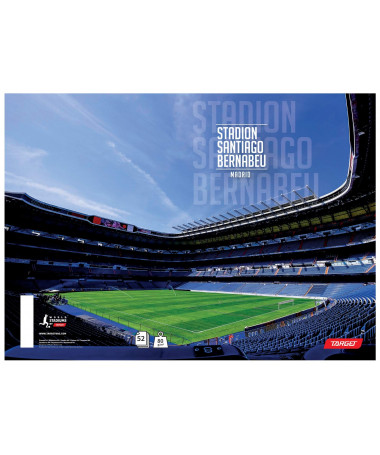 FLETORE A4 STADIUMS, pa vija, 52fletë, 80gr - TARGET