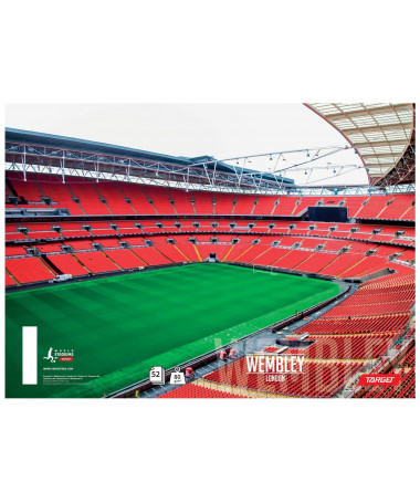 FLETORE A4 STADIUMS, pa vija, 52fletë, 80gr - TARGET
