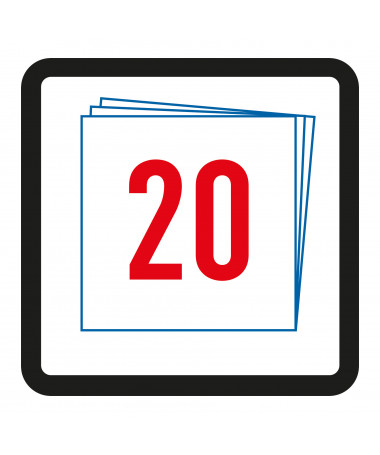 BLLOK PËR AKUAREL A4, 20 fletë,150gr - HERLITZ