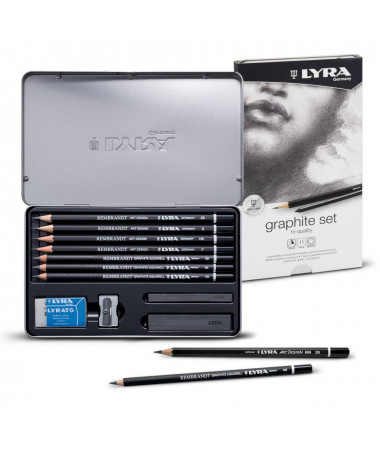 SET LAPSASH GRAFIT, 11 copë - LYRA