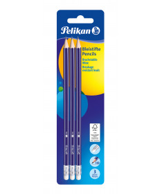 LAPSA GRAFIT HB, SET 3 copë - PELIKAN