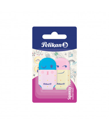 GOMË SQUEEZY 1/2 BLISTER PELIKAN