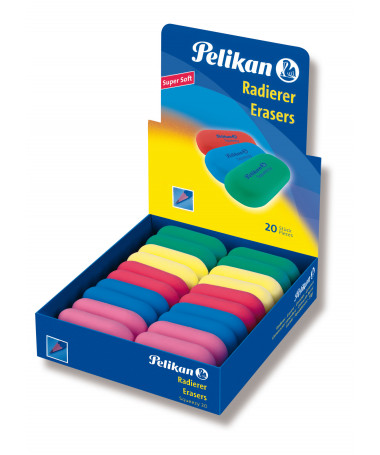 GOMË SQUEEZY, 5 COLOURS - PELIKAN