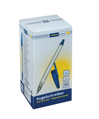 LAPS BALLPOINT, KS-600, 0.7mm, BLUE - OFFICE POINT