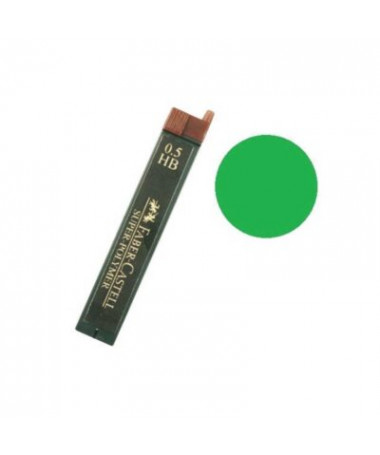 MAJE LAPSI TEKNIK, 0.5mm, GREEN - FABER CASTELL