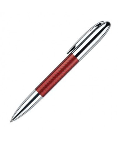 LAPS BALLPOINT, SOLARIS, RED/TRANSPARENT - SENATOR