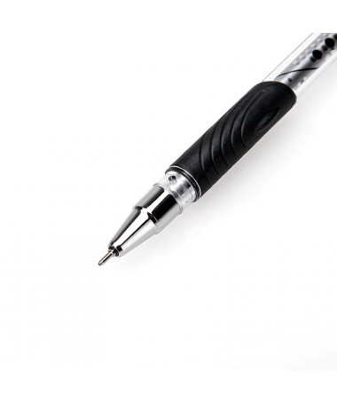 LAPS BALLPOINT, GELL 0.5mm, GS-615, BLACK - OFFICE POINT