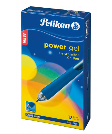 LAPS BALLPOINT, GELL POWER G26, BLUE - PELIKAN