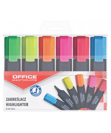 TEXTMARKERA, SET 6 copë - OFFICE PRODUCTS