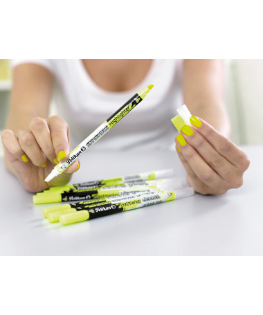 TEXTMARKER VETËFSHIRËS 456 VERDHË PELIKAN