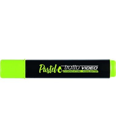TEXTMARKER VIDEO, PASTEL AVOCADO, BLISTER - TRATTO