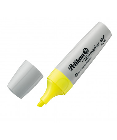TEXTMARKER 490 ECO, YELLOW NEON - PELIKAN