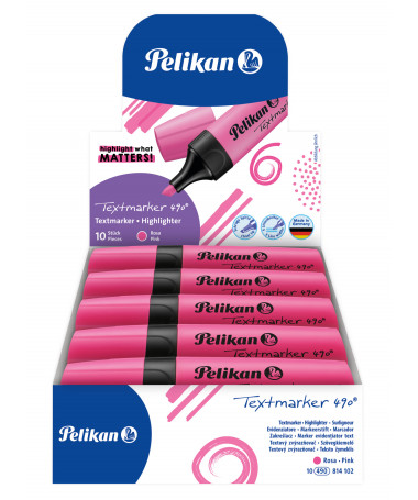 TEXTMARKER 490, PINK NEON - PELIKAN