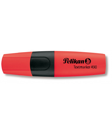 TEXTMARKER 490, RED NEON - PELIKAN