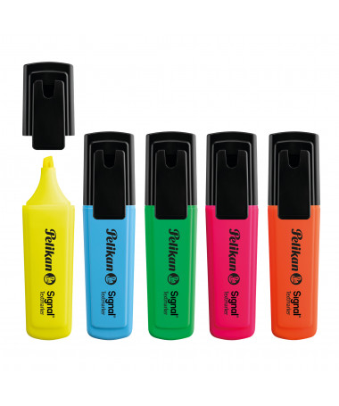 TEXTMARKER PEMBE SIGNAL PELIKAN