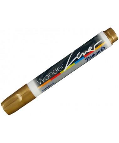 PAINT MARKER, HOBBY- WONDERILINER WL11GO, GOLD - PELIKAN