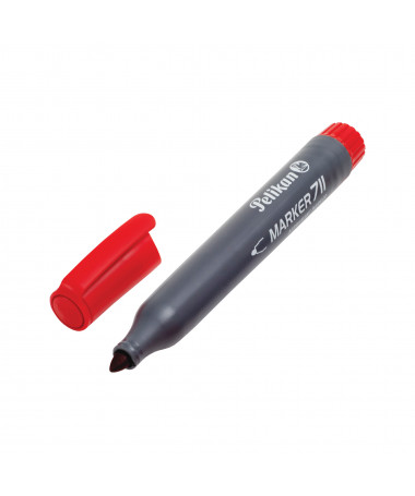 PERMANENT MARKER 711, RED - PELIKAN