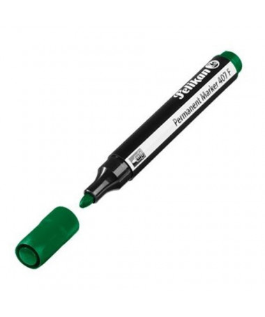 PERMANENT MARKER 407F, GREEN - PELIKAN