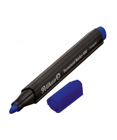 PERMANENT MARKER 440/F10, TRIANGULAR, BLUE - PELIKAN
