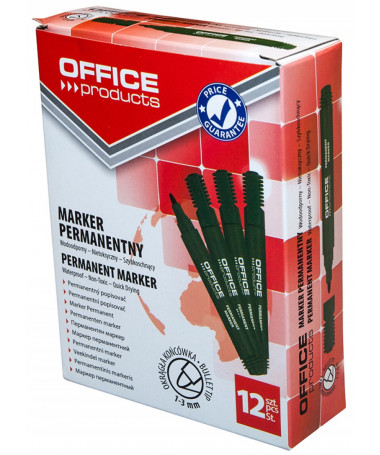 PERMANENT MARKER, 1-3MM, ROUND, GREEN - OFFICE PRODUCTS