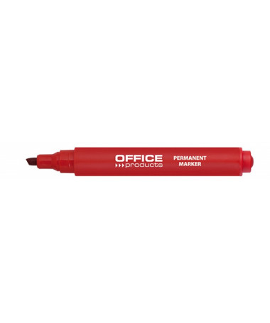 PERMANENT MARKER, 1-5mm, CHISEL, RED - OFFICE PRODUCTS