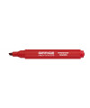 PERMANENT MARKER, 1-5mm, CHISEL, RED - OFFICE PRODUCTS
