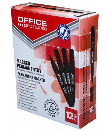 PERMANENT MARKER, 1-3mm, ROUND, BLACK - OFFICE PRODUCTS