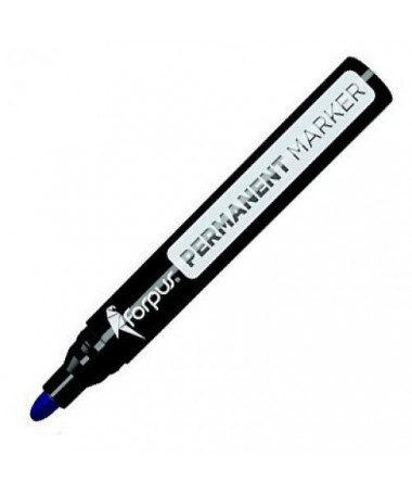 PERMANENT MARKER, 1-5mm, ROUND, BLUE - FORPUS