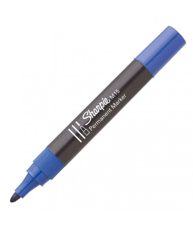 PERMANENT MARKER M15, ROUND, BLUE - PAPERMATE