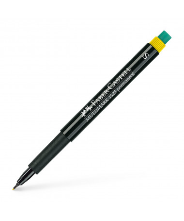 PERMANENT MARKER OHP, S, YELLOW - FABER CASTELL