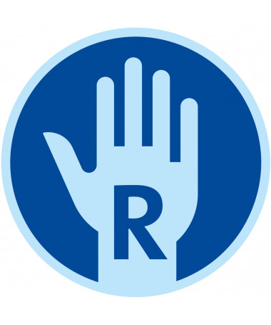 GËRSHERË SHKOLLORE, GRIFFIX, RIGHT HAND, RED, BLISTER - PELIKAN