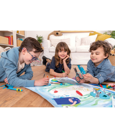 GËRSHERË SHKOLLORE, GRIFFIX, RIGHT HAND, RED, BLISTER - PELIKAN