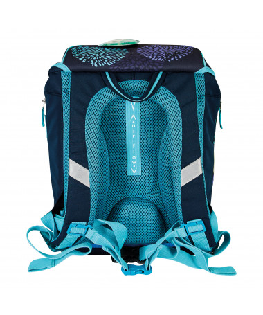 ÇANTË SHKOLLORE SOFTLIGHT EMPTY BLOOMY BIRDS HERLITZ