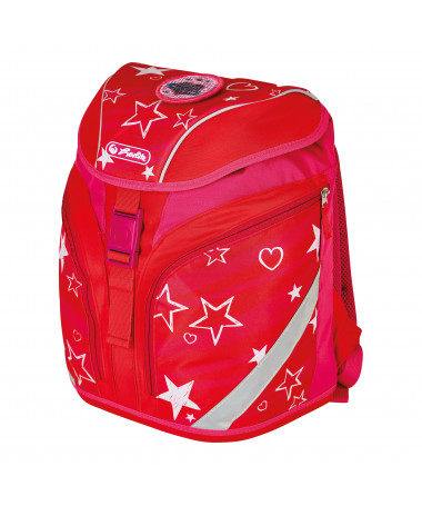 ÇANTË SHKOLLORE, SOFTLIGHT, STARS&STRIPES - HERLITZ