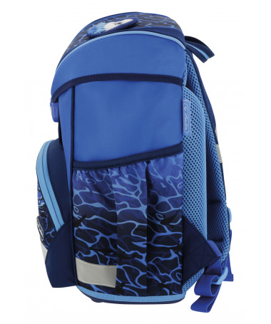 ÇANTË SHKOLLORE ULTRALIGHT EMPTY BLUE SHARK HERLITZ