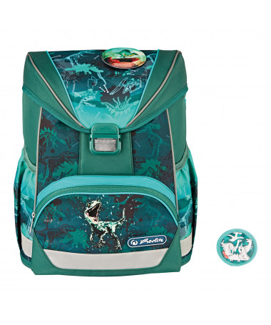 ÇANTË SHKOLLORE ULTRALIGHT EMPTY E GJELBËR REX NEW HERLITZ