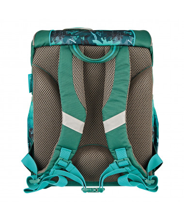 ÇANTË SHKOLLORE ULTRALIGHT EMPTY E GJELBËR REX NEW HERLITZ