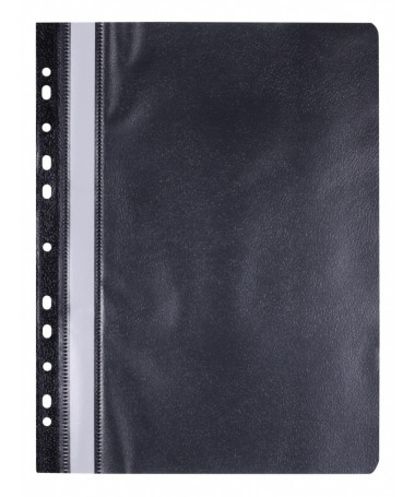 FASIKËLL A4 ME MEKANIZEM, ME VRIMA, ZEZË - OFFICE PRODUCTS